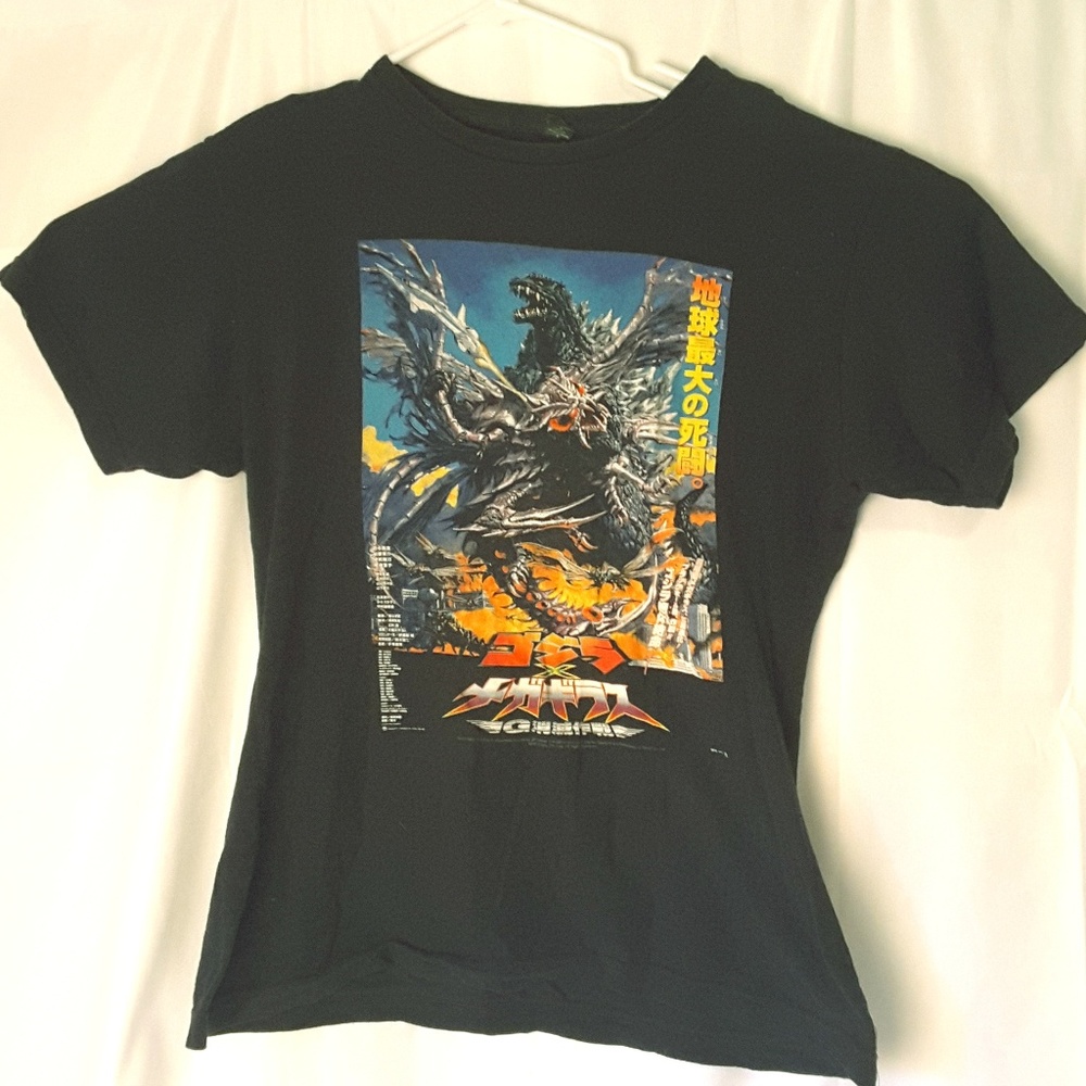 Unisex Godzilla VS Megaguirus Movie Poster T-Shirt